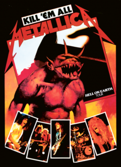METALLICA - HELL ON EARTH TOUR 1984 - comprar online