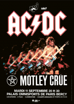 AC/DC - Palais Omnisports - comprar online