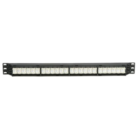 Patch Panel Panduit Cat. 6 NetKey 24 Portas - Punchdown NK6PP24P - comprar online