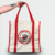 Bolsa Uma Deusa, Uma Louca, Uma Crocheteira - Vermelha - comprar online