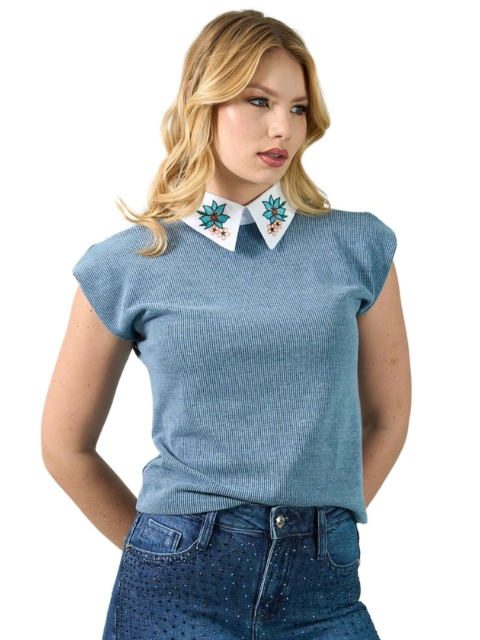 Muscle Tee Miss Country Blue 003340 - comprar online