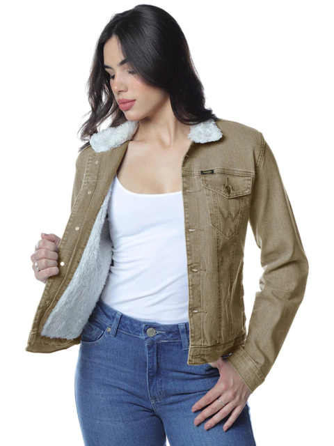 Jaqueta Wrangler Jeans Whisky WF7050 - comprar online