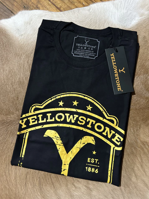 Camiseta Yellowstone Preto YE10
