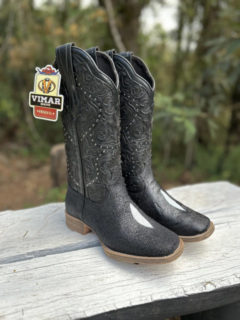 Bota Vimar Arraia Preto 13103