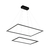 COLGANTE 85W DIMERIZABLE 3 TONOS DE LUZ CALIDA FRIA NEUTRA CON CONTROL REMOTO OREL 301301 - comprar online