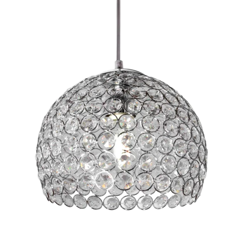 COLGANTE ESFERA 30CM CRISTAL CAIREL MARTINA 1856/C APTO LED E27 MARKAS - comprar online
