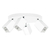 LAMPARA PLAFON REDONDO SAY 4 LUCES 5CM LED GU10 - GIOLUCE