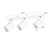 LAMPARA APLIQUE SAY ECO 3 LUCES 5CM LED GU10 - tienda online