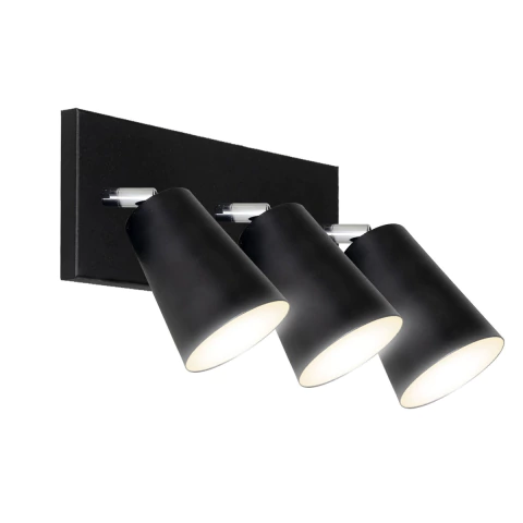 LAMPARA APLIQUE LIMA 3 LUCES CONO MOVIL 7CM LED E27 - comprar online