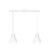 LAMPARA COLGANTE BELL 2 LUCES 10CM LED E27 - GIOLUCE