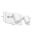 Imagen de APLIQUE CILY 2 LUCES CILINDRO MOVIL LED GU10