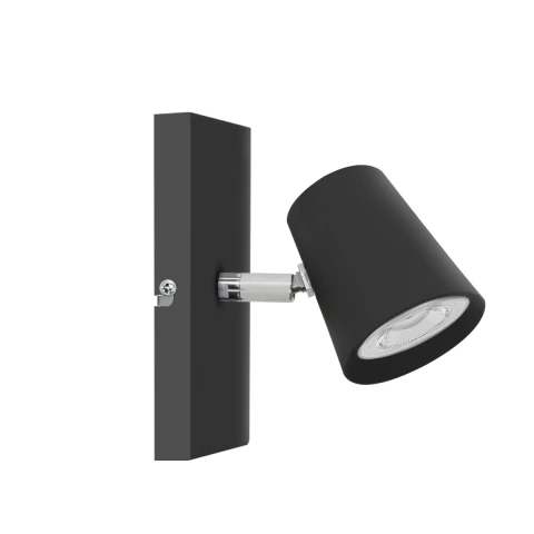 LAMPARA APLIQUE LIMA 1 LUZ SPOT CONO MOVIL GU10 LED - comprar online
