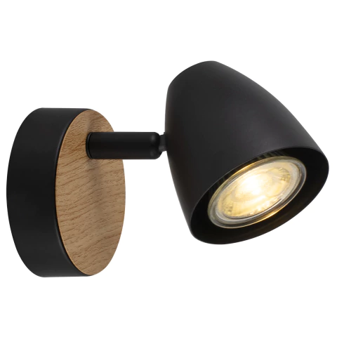 APLIQUE ELISE U1901 1 LUZ SIMIL MADERA LED GU10 MARKAS - comprar online