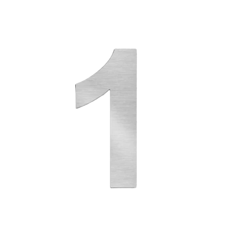 Número para casa inoxidable de 20 cm