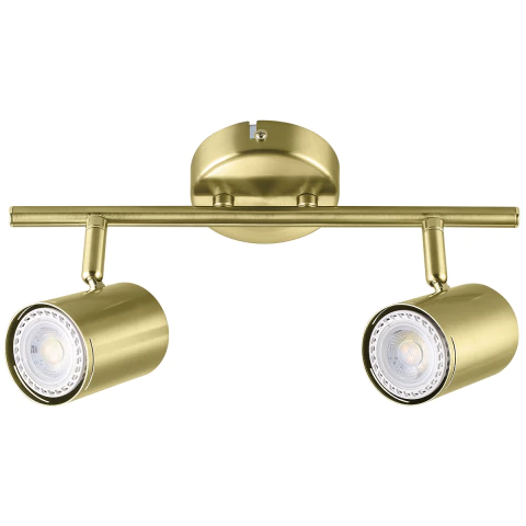 APLIQUE HAFDÍS U1192 2 LUCES SPOT MOVIL MODERNO APTO DICRO LED GU10 MARKAS - comprar online