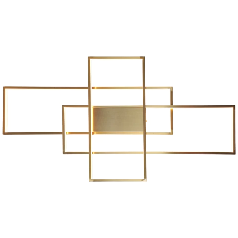 APLIQUE PARED LED CALIDA 60W RECTANGULOS RIDA L9660 MARKAS - comprar online