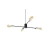 LAMPARA COLGANTE COSMO 4 LUCES DECO MODERNO LED E27