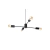 Imagen de LAMPARA COLGANTE COSMO 4 LUCES DECO MODERNO LED E27
