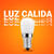 LAMPARA PERFUME 2W LED ROSCA E14 LUZ BLANCA LUZ CALIDA FRIA en internet