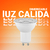 LAMPARA GU10 DICRO 7W LED 220V LUZ CALIDA FRIA DIMERIZABLE - GIOLUCE