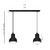 LAMPARA COLGANTE BELL 2 LUCES 10CM LED E27 en internet