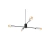 Imagen de LAMPARA COLGANTE COSMO 4 LUCES DECO MODERNO LED E27