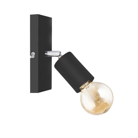 LAMPARA APLIQUE DELTA 1 LUZ SPOT MOVIL MODERNO APTO E27 LED - comprar online