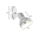 Imagen de LAMPARA APLIQUE BASE REDONDA BELL 1 LUZ TECHO PARED LED E27