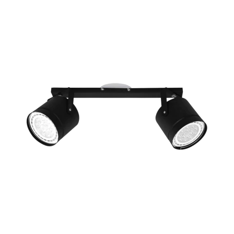 APLIQUE RIEL TACHO 2 LUCES SPOT MOVIL LED AR111 - comprar online