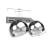 Imagen de APLIQUE RIEL TINI GAP 2 LUCES BOCHA 9CM MOVIL GU10 LED
