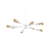 LAMPARA COLGANTE COSMO 8 LUCES DECO MODERNO LED E27 en internet