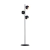 LAMPARA DE PIE NOVAX 3 LUCES GAP BOCHA 15CM MOVIL APTO LED E27 - comprar online