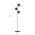 LAMPARA DE PIE NOVAX 3 LUCES GAP BOCHA 15CM MOVIL APTO LED E27 - GIOLUCE