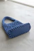 Cartera Tejida Trama Azul