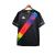 Camisa Vasco da Gama II Edição Especial LGBTQIAPN+ 21/22 Kappa Torcedor Masculina - Preta com detalhes na faixa nas cores de um Arco-íris