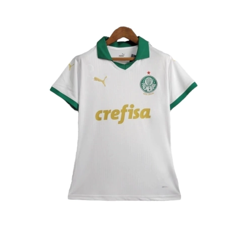 Camisa Palmeiras II 24/25 - Torcedor Puma Feminina - Branca