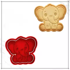 Cortador e Carimbo - Elefante - comprar online