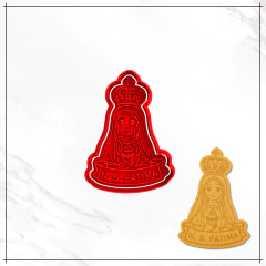 Cortador e Carimbo - Nossa Senhora de Fátima - comprar online