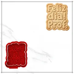 Cortador e Carimbo - Feliz Dia Prof.