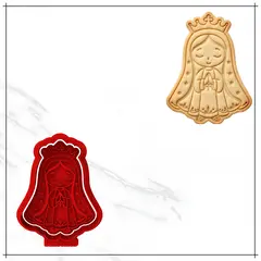 Cortador e Carimbo - Nossa Senhora Aparecida 2 - 6,5 cm