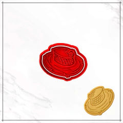 Cortador e Carimbo - Chapéu de Palha - comprar online
