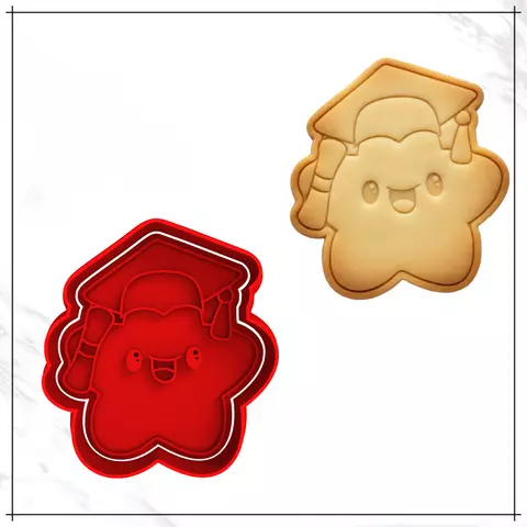 Cortador e Carimbo - Estrela - comprar online