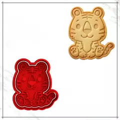 Cortador e Carimbo - Tigre - comprar online