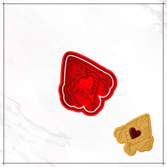 Cortador e Carimbo - Balão do Amor - comprar online
