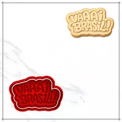 Cortador e Carimbo - Vai Brasil
