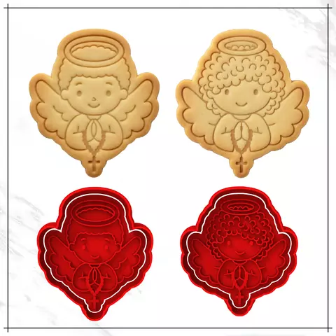 Cortador e Carimbo - Anjinhos 1 - comprar online