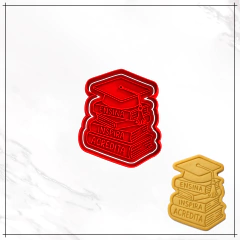 Cortador e Carimbo - Ensina, Inspira, Acredita - comprar online