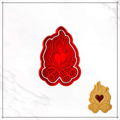 Cortador e Carimbo - Fogueira - comprar online