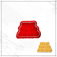 Cortador e Carimbo - Feliz dia do Amigo - comprar online