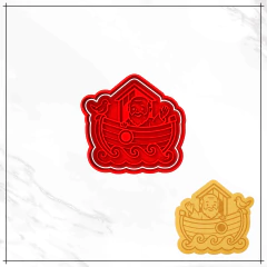 Cortador e Carimbo - Arca de Noé - comprar online